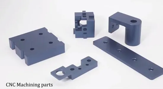 Parti di fresatura CNC in lega di alluminio e titanio lavorate meccaniche a 5 assi di precisione personalizzata