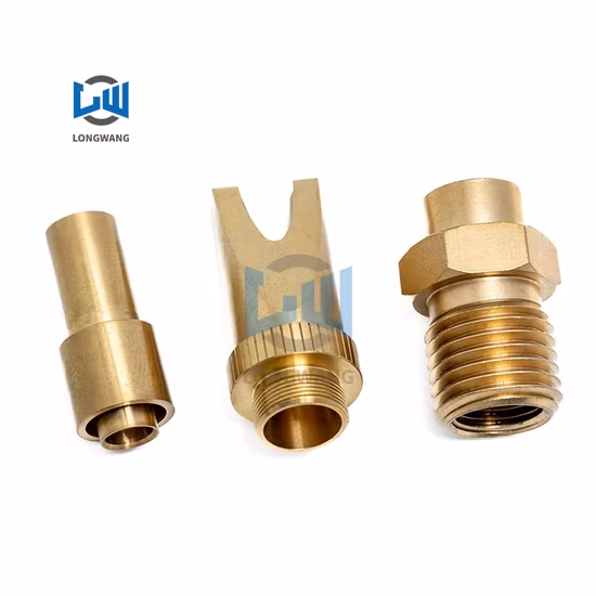 Parti meccaniche di tornitura CNC in ottone lavorate personalizzate in alluminio 6061